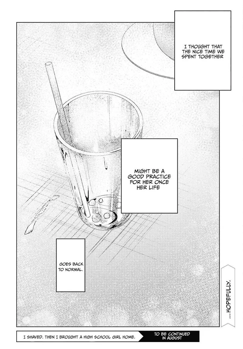Hige Wo Soru. Soshite Joshikosei Wo Hirou. Chapter 59.2 page 12