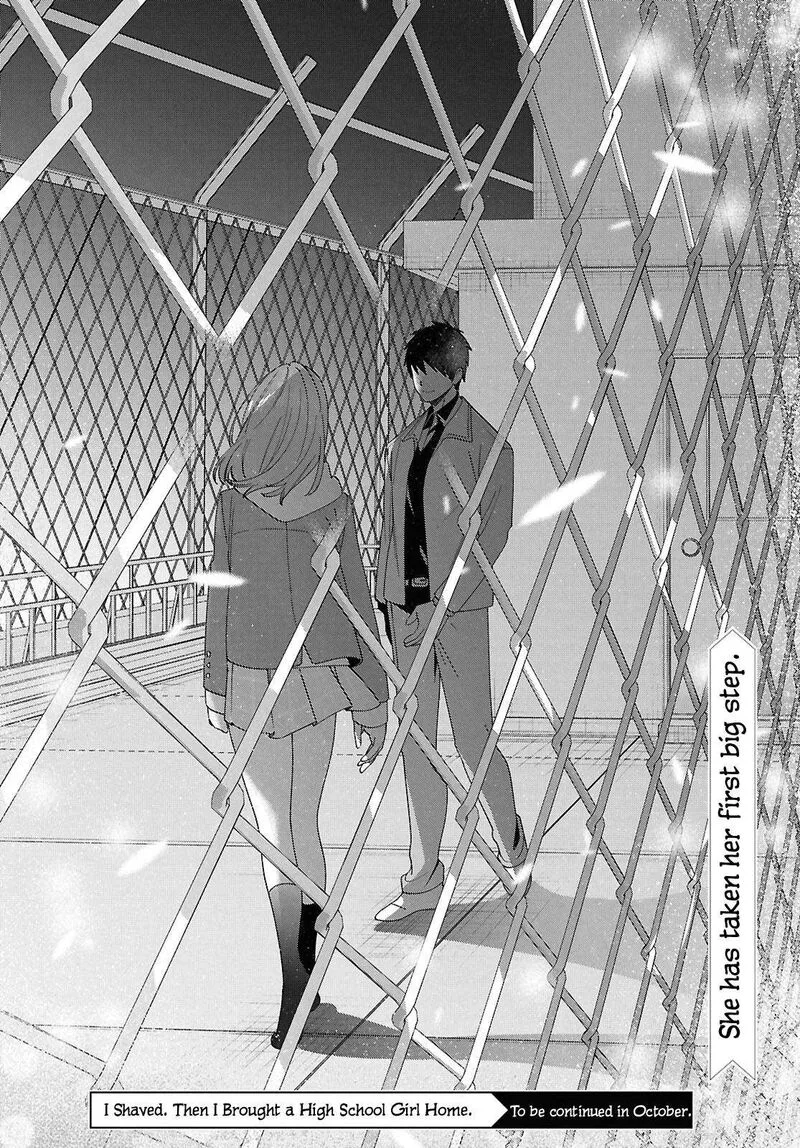 Hige Wo Soru. Soshite Joshikosei Wo Hirou. Chapter 60 page 38