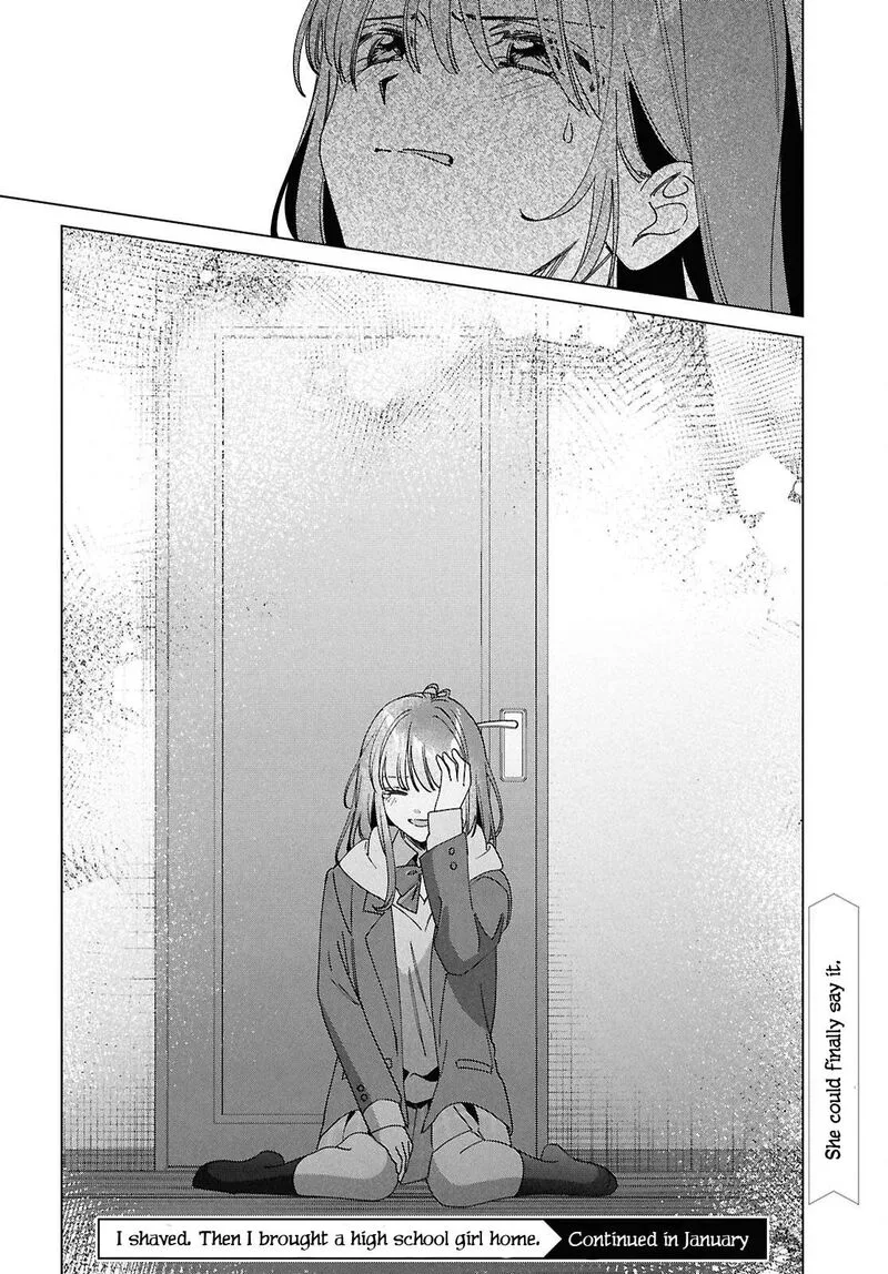 Hige Wo Soru. Soshite Joshikosei Wo Hirou. Chapter 64 page 39