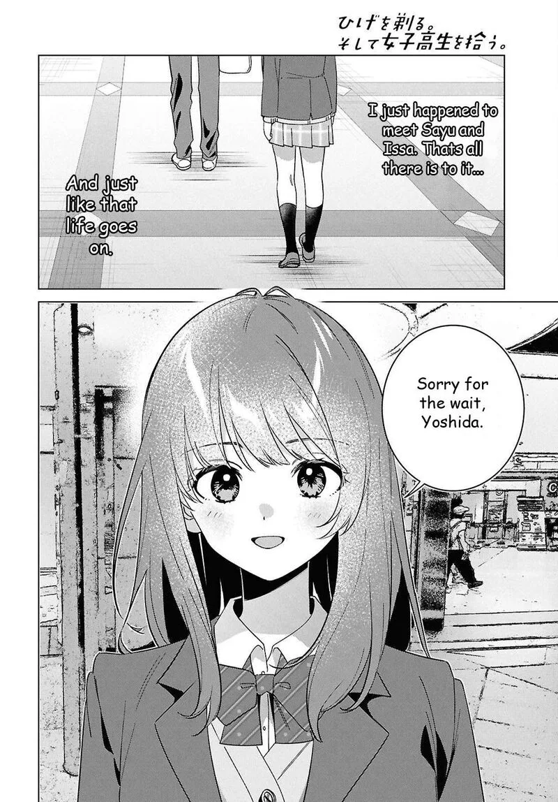 Hige Wo Soru. Soshite Joshikosei Wo Hirou. Chapter 66 page 4