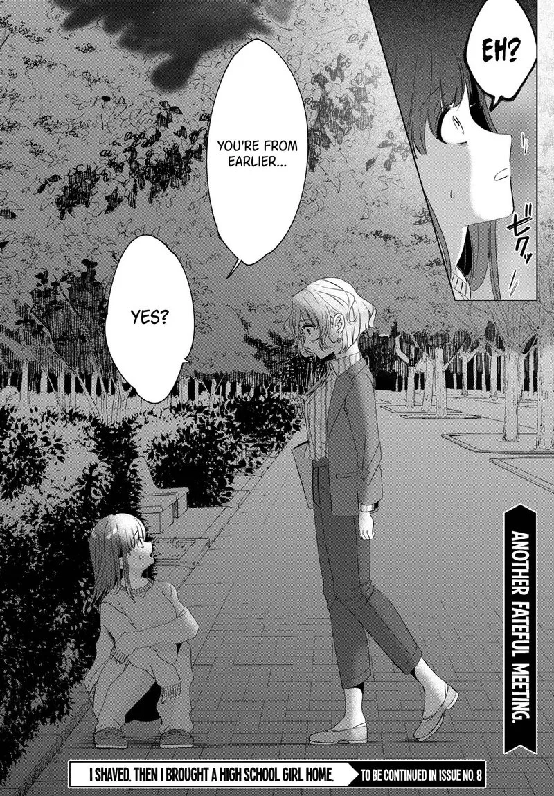 Hige Wo Soru. Soshite Joshikosei Wo Hirou. Chapter 7 page 28