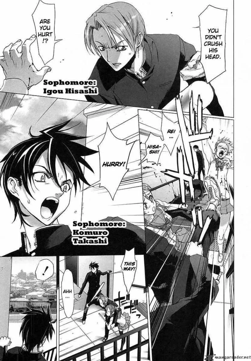 High School of the Dead Chapter 1 page 9