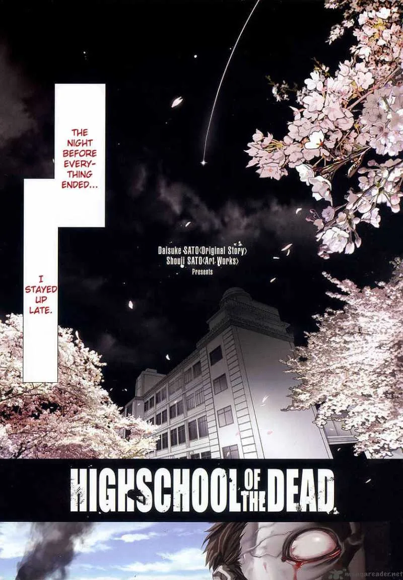 High School of the Dead Chapter 1 page 6