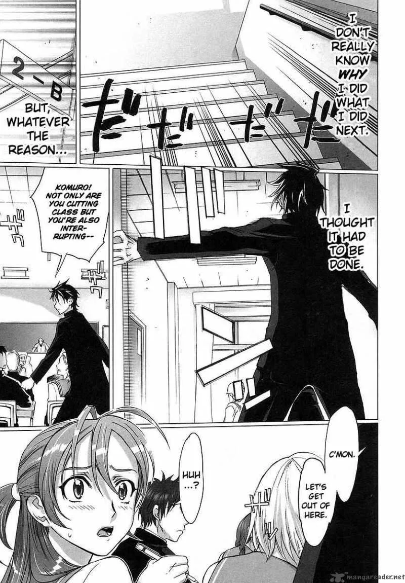 High School of the Dead Chapter 1 page 32