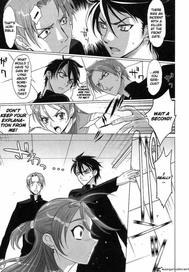 High School of the Dead Chapter 1 page 34