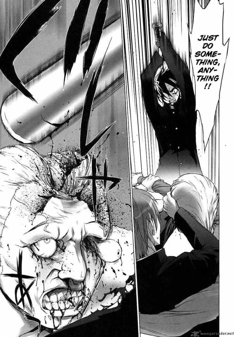 High School of the Dead Chapter 1 page 49