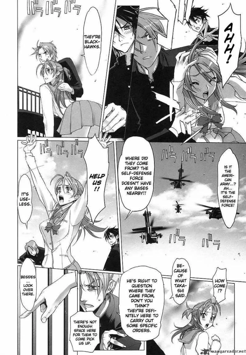 High School of the Dead Chapter 1 page 54