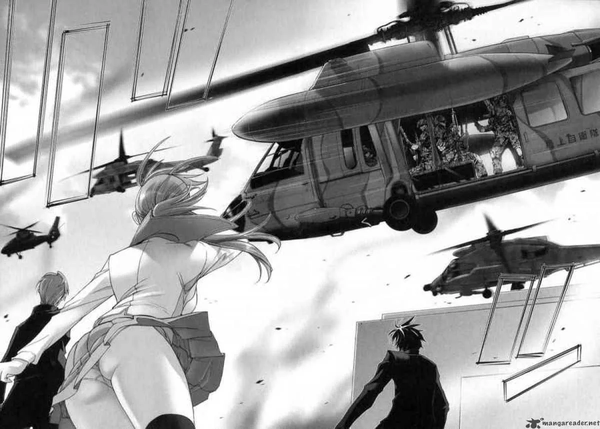 High School of the Dead Chapter 1 page 53
