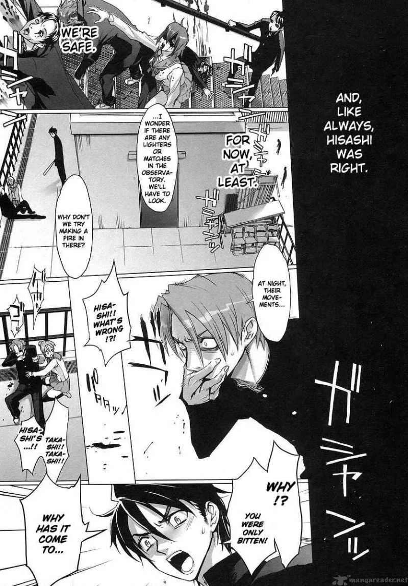 High School of the Dead Chapter 1 page 59