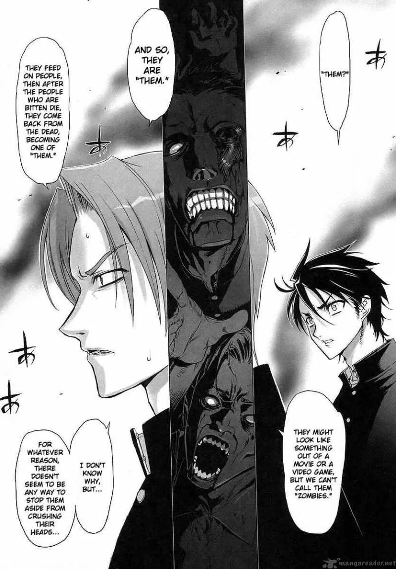 High School of the Dead Chapter 1 page 57