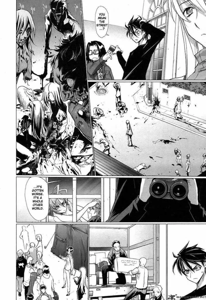 High School of the Dead Chapter 10 page 17