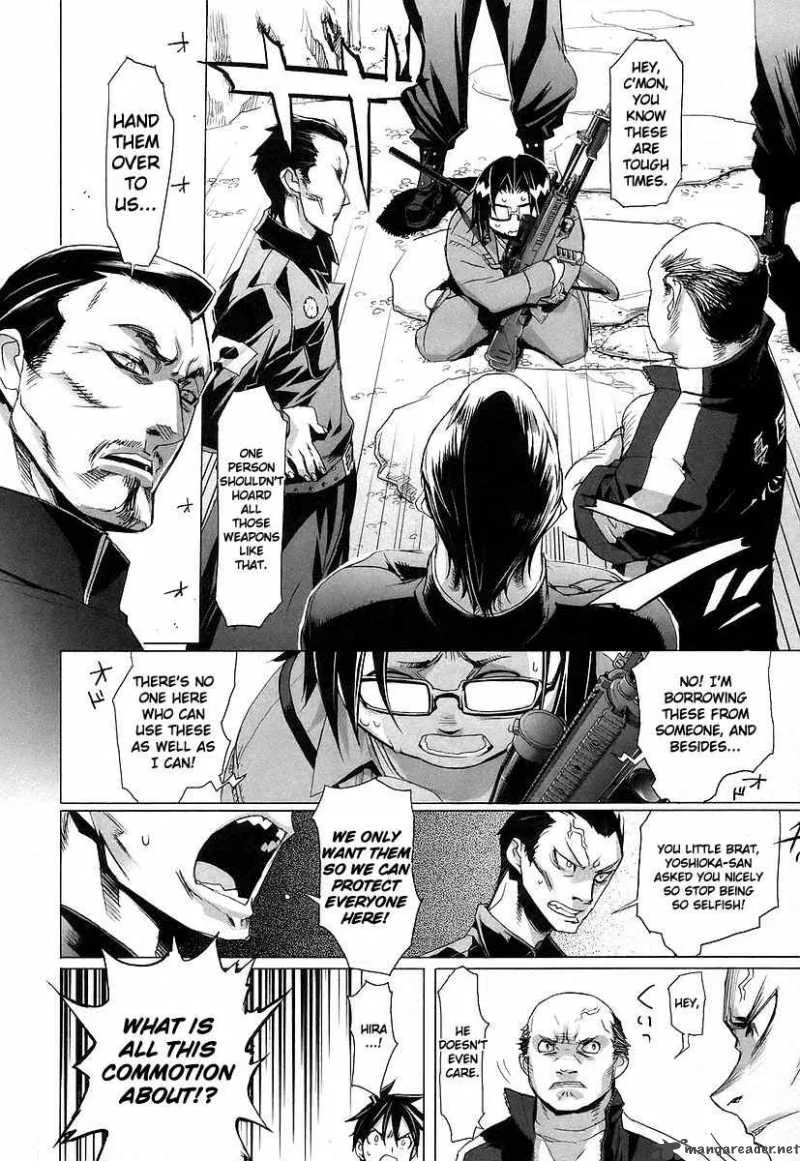 High School of the Dead Chapter 11 page 17