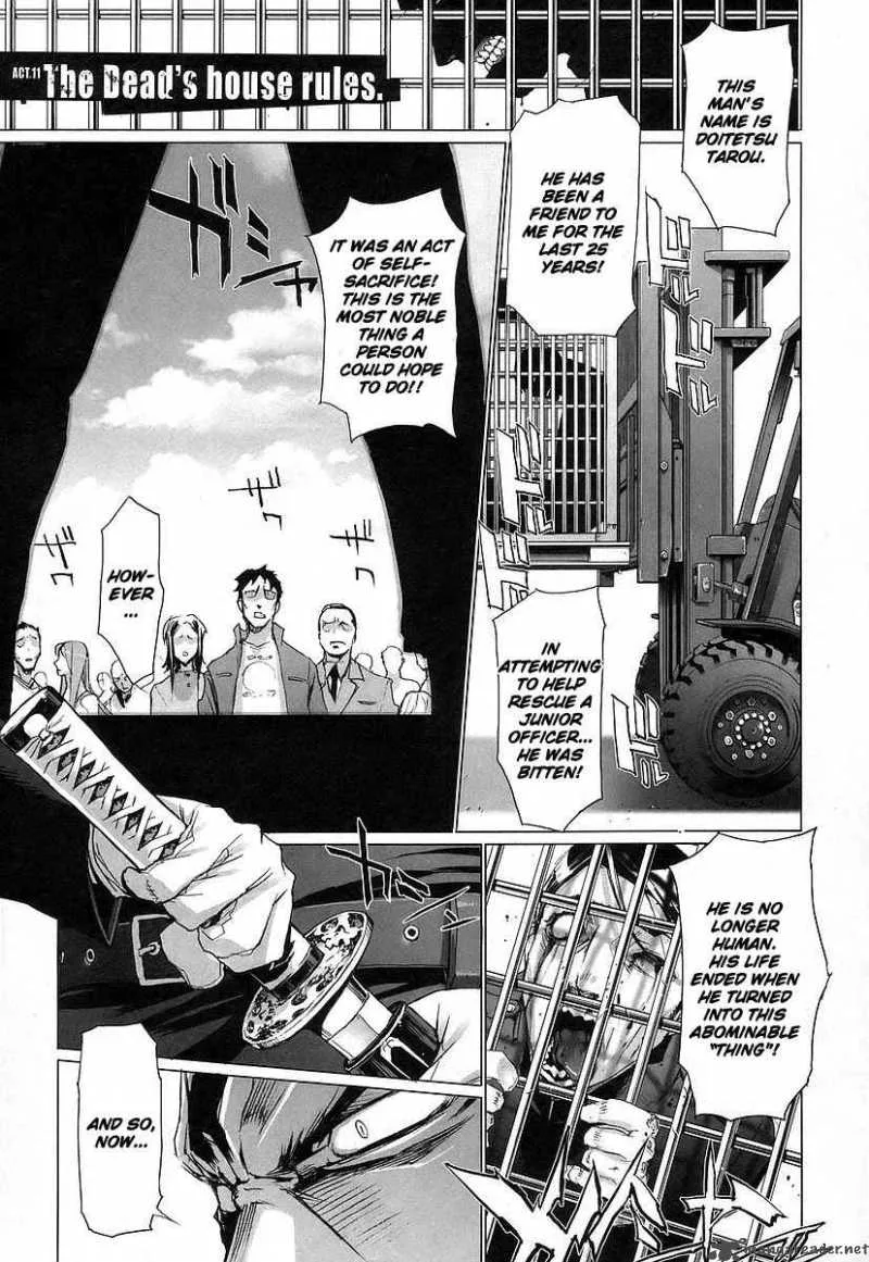 High School of the Dead Chapter 11 page 1