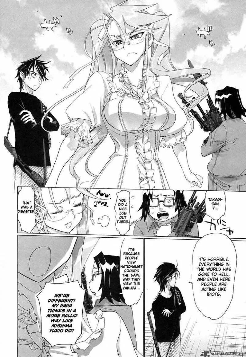 High School of the Dead Chapter 12 page 22