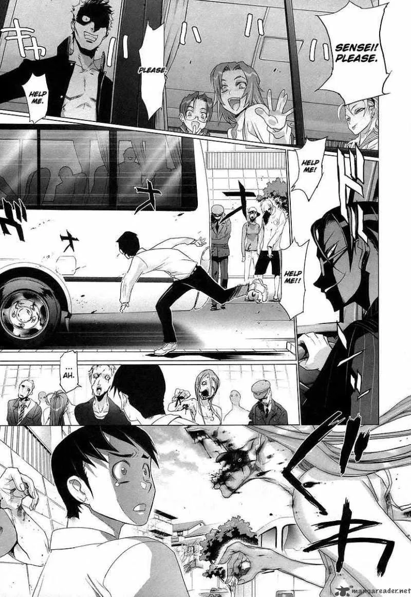 High School of the Dead Chapter 12 page 16