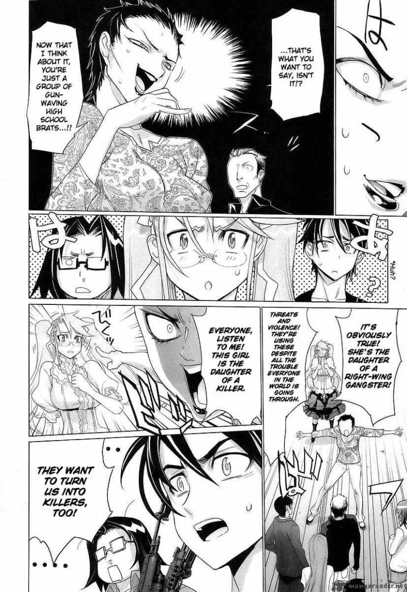 High School of the Dead Chapter 12 page 19