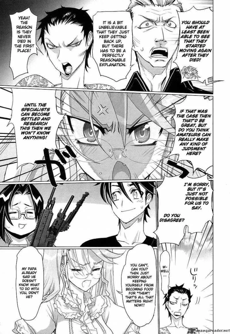High School of the Dead Chapter 12 page 18