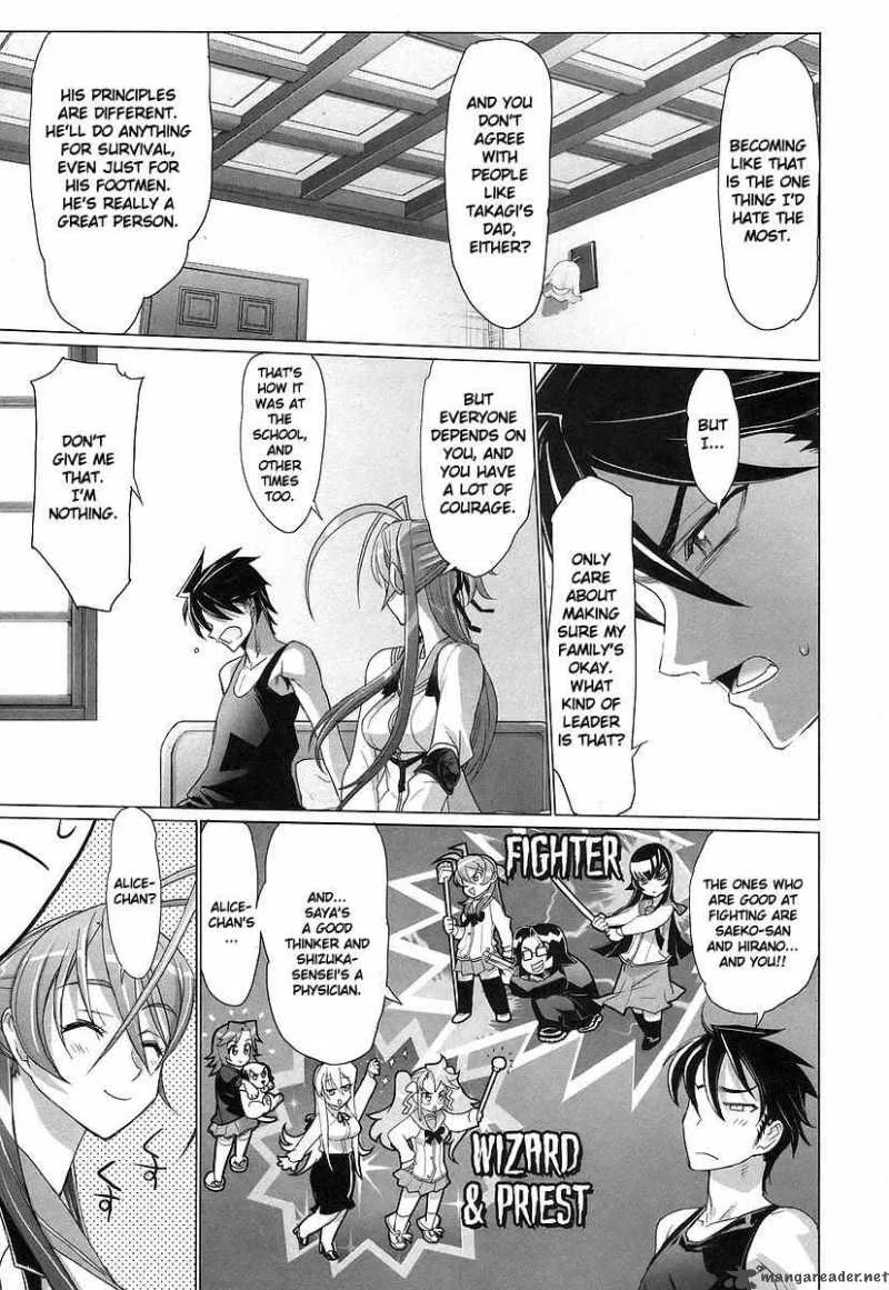 High School of the Dead Chapter 12 page 37