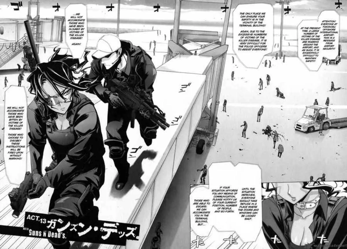 High School of the Dead Chapter 13 page 12