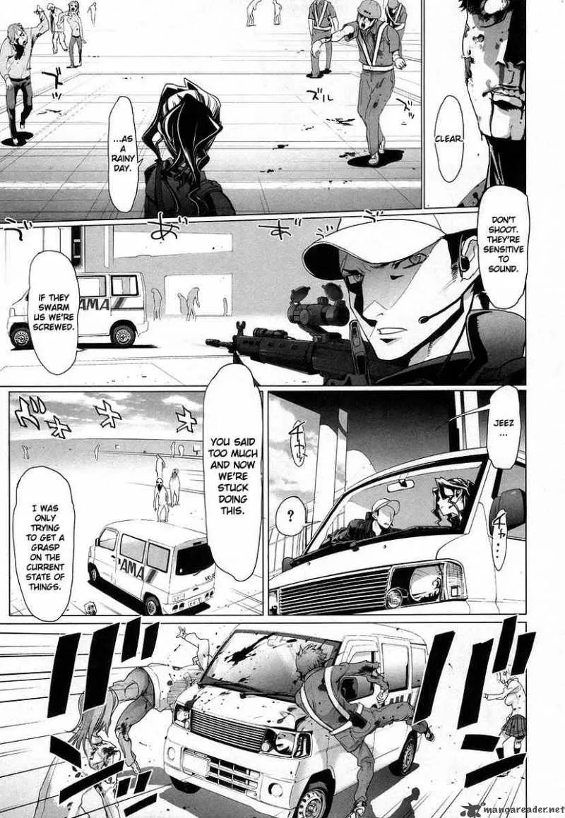 High School of the Dead Chapter 13 page 16