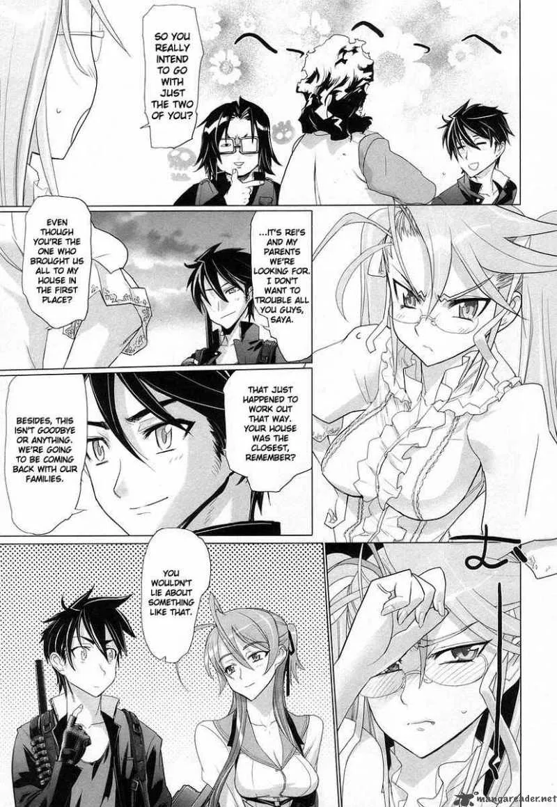 High School of the Dead Chapter 14 page 11