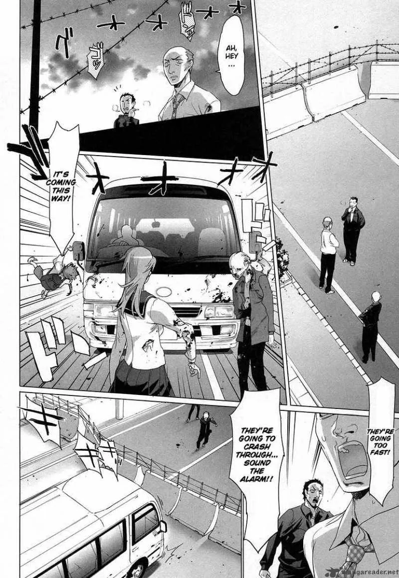 High School of the Dead Chapter 14 page 3