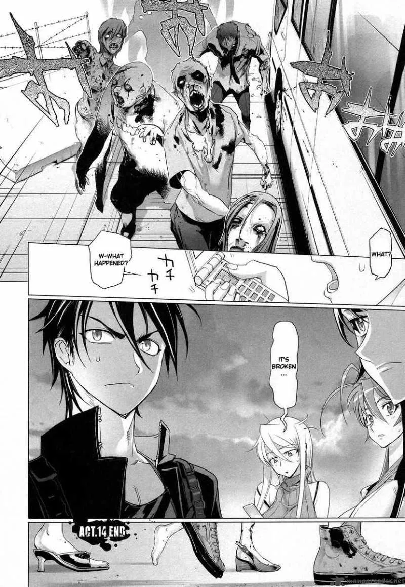 High School of the Dead Chapter 14 page 40