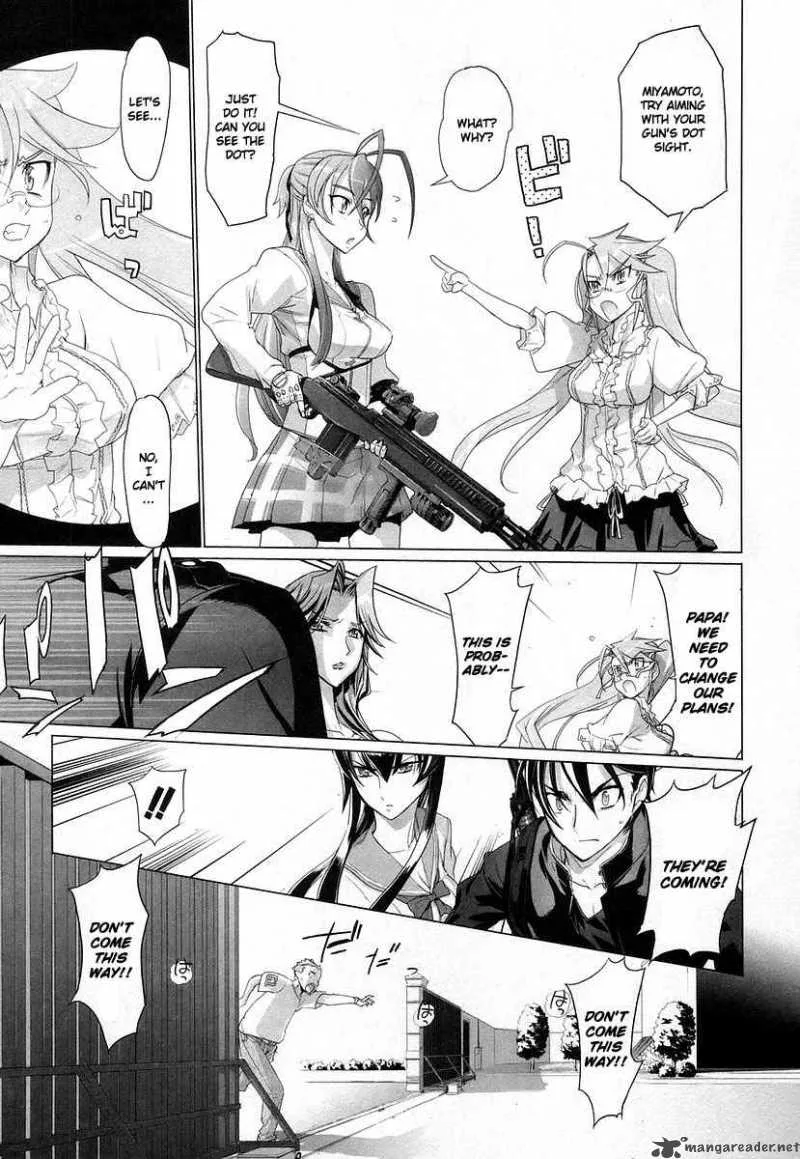 High School of the Dead Chapter 15 page 4