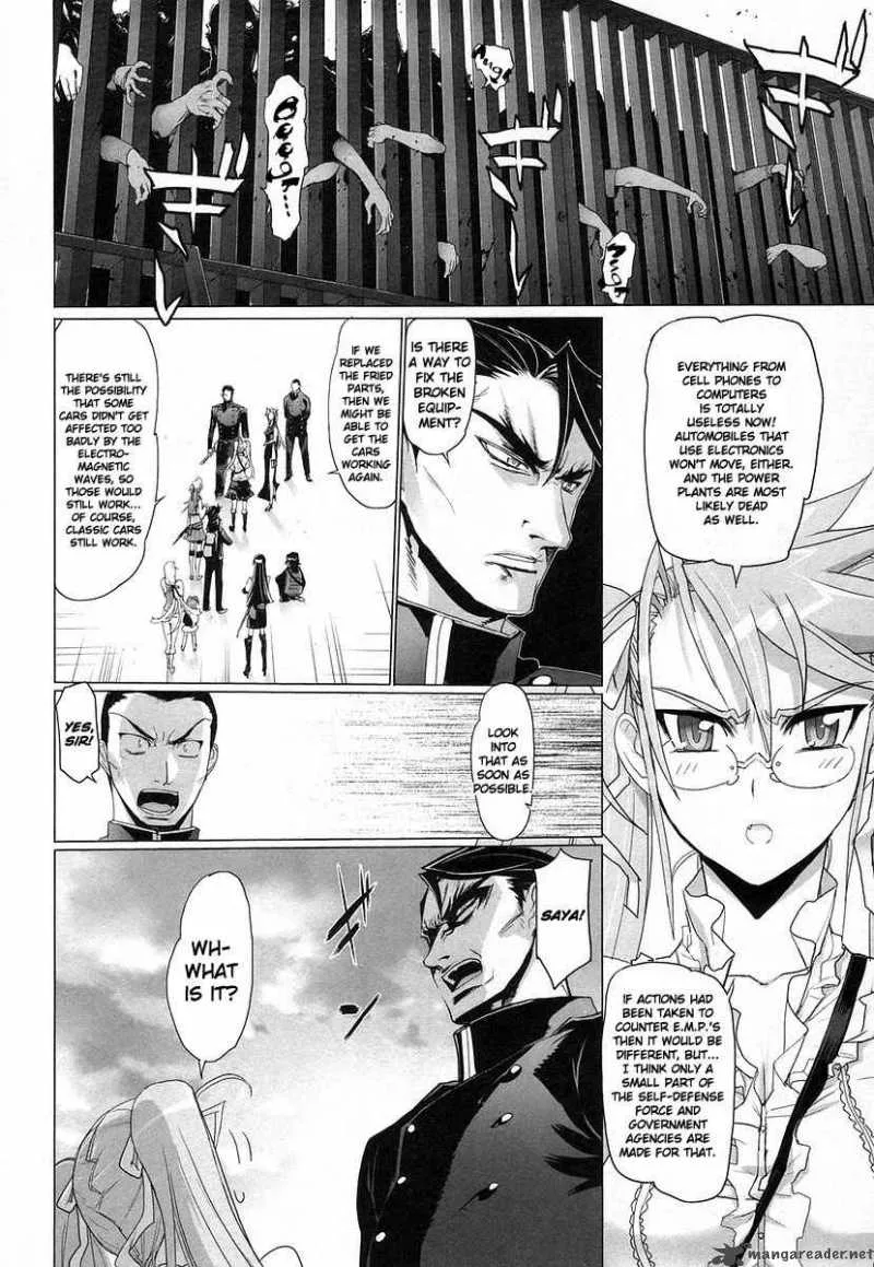High School of the Dead Chapter 15 page 13