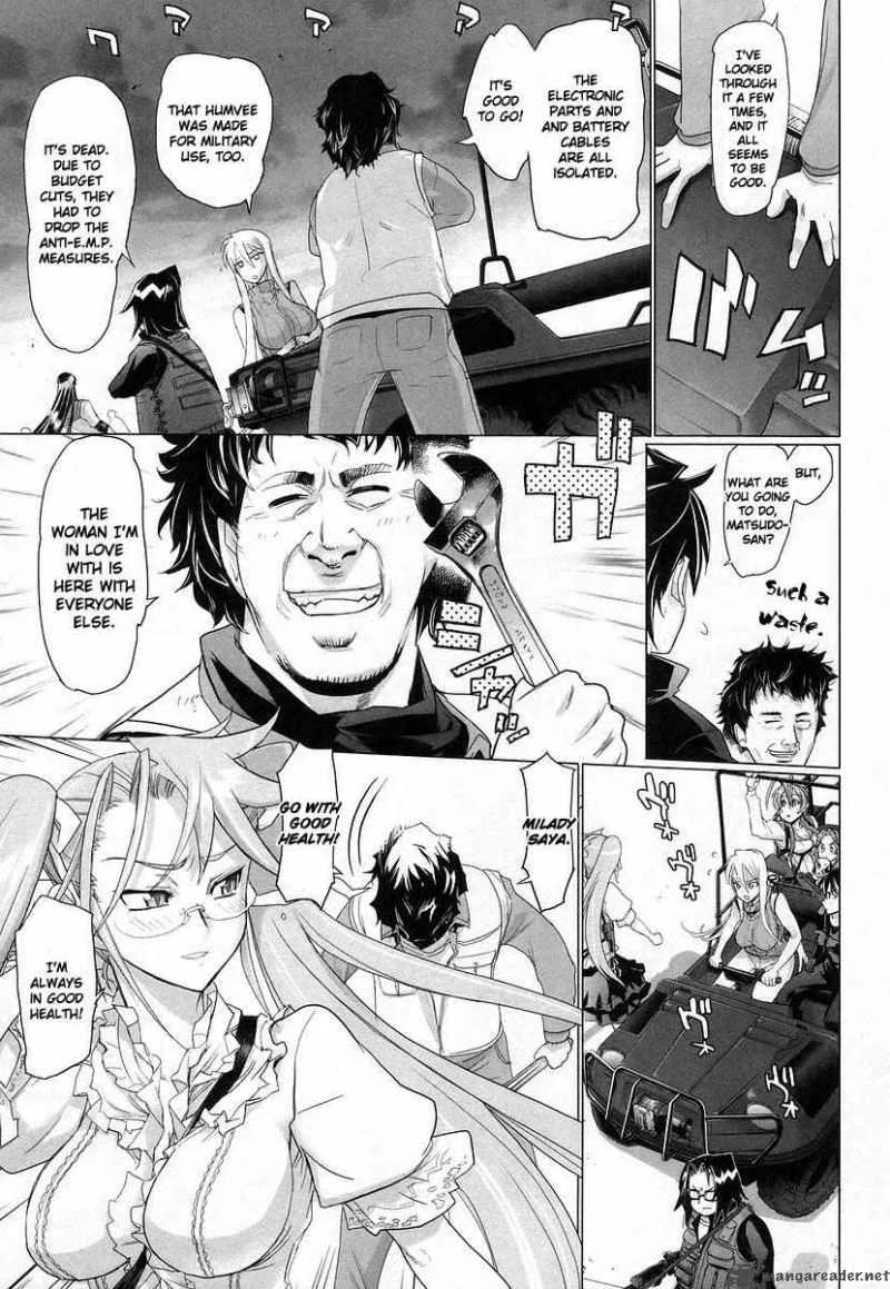 High School of the Dead Chapter 15 page 23
