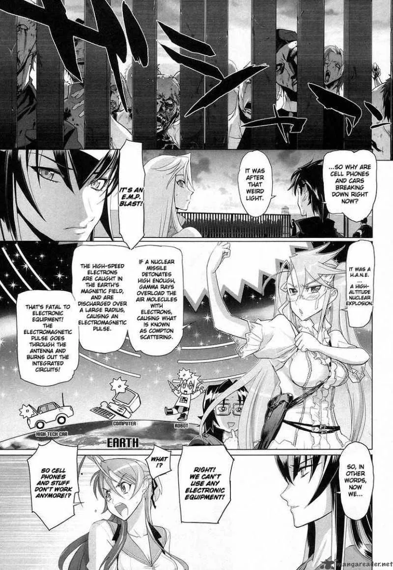 High School of the Dead Chapter 15 page 12