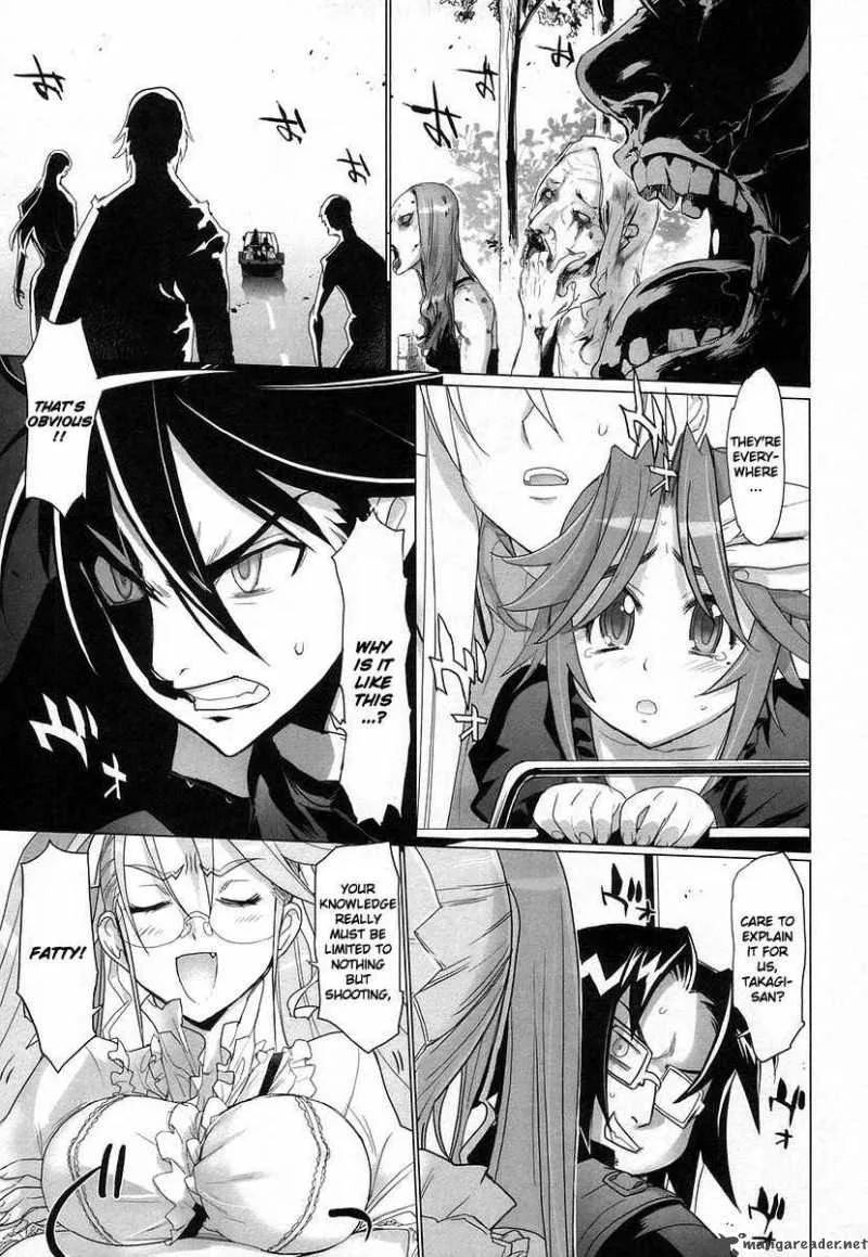 High School of the Dead Chapter 16 page 8