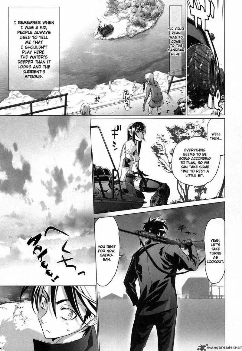 High School of the Dead Chapter 16 page 22