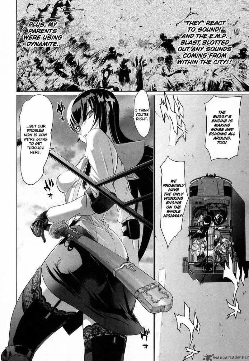 High School of the Dead Chapter 16 page 9