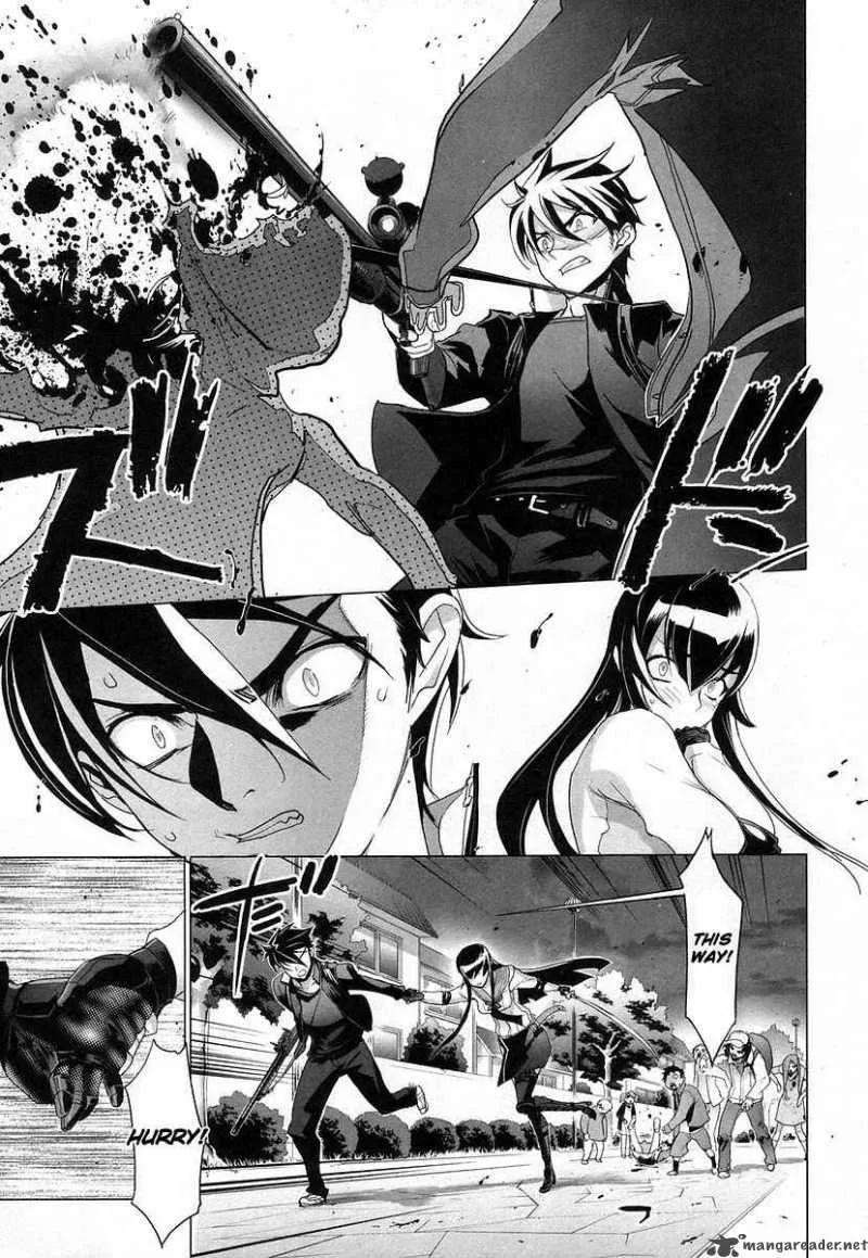 High School of the Dead Chapter 17 page 10