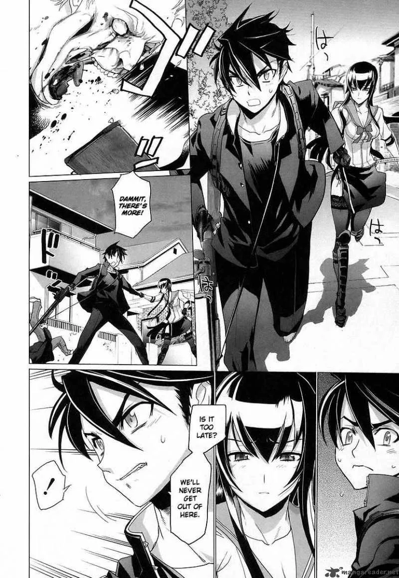 High School of the Dead Chapter 17 page 11