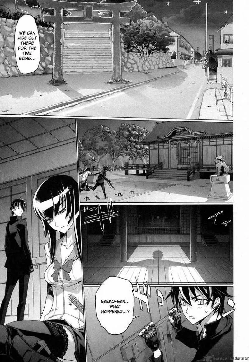 High School of the Dead Chapter 17 page 12