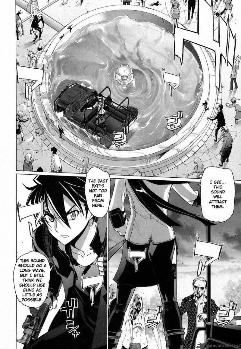 High School of the Dead Chapter 17 page 3