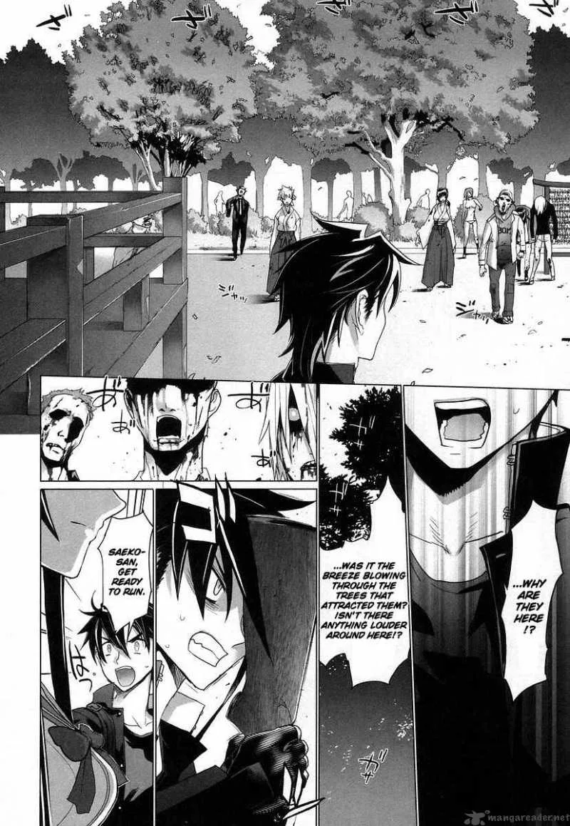 High School of the Dead Chapter 17 page 21