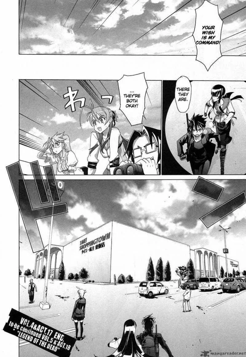 High School of the Dead Chapter 17 page 28