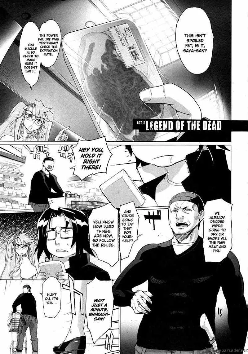 High School of the Dead Chapter 18 page 10