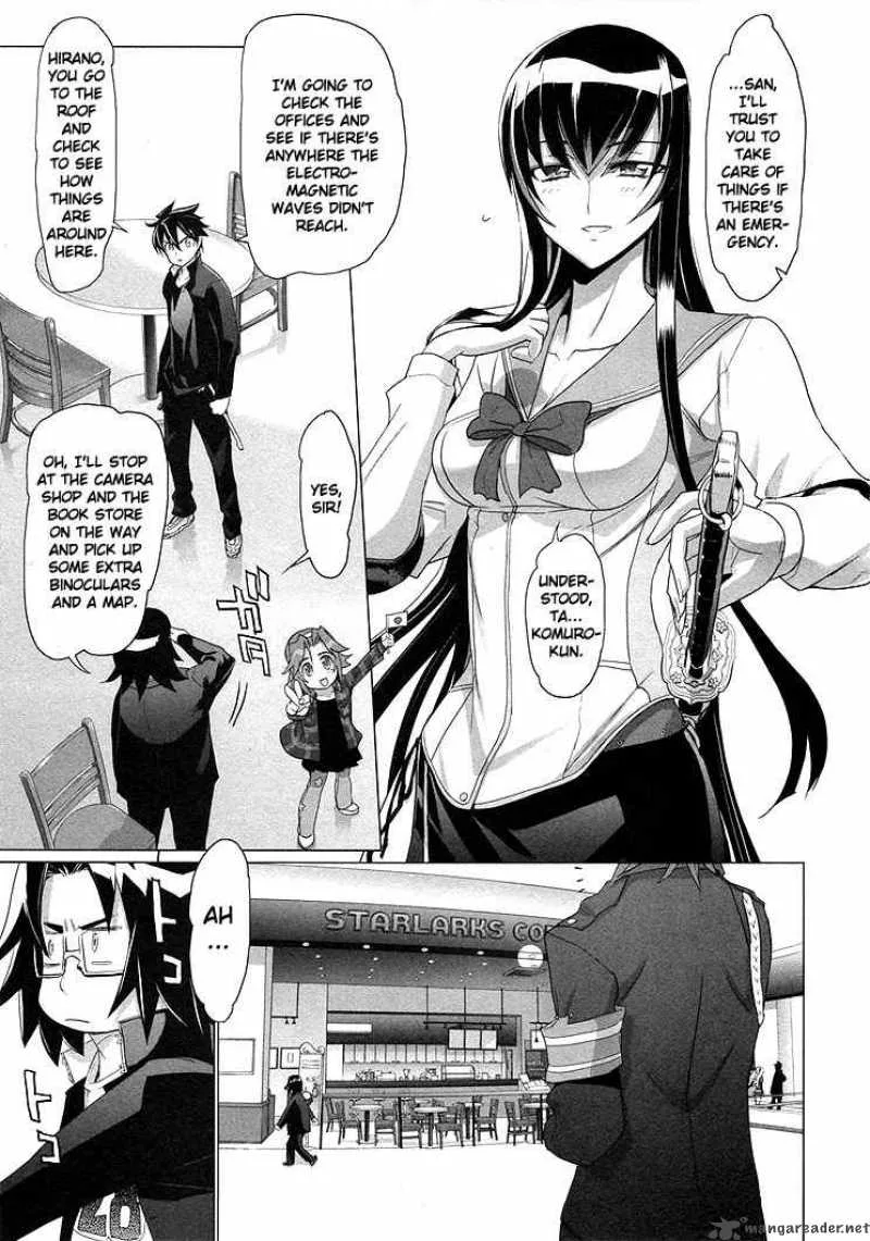 High School of the Dead Chapter 19 page 18