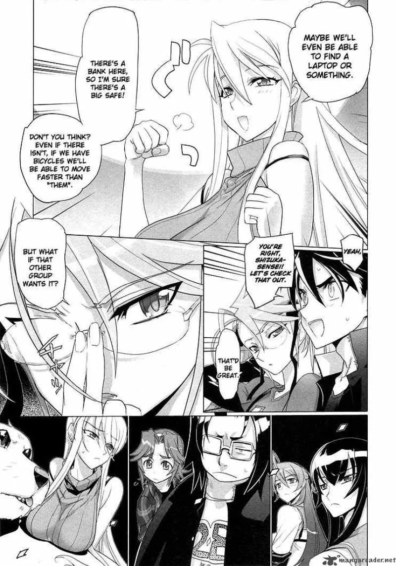 High School of the Dead Chapter 19 page 14