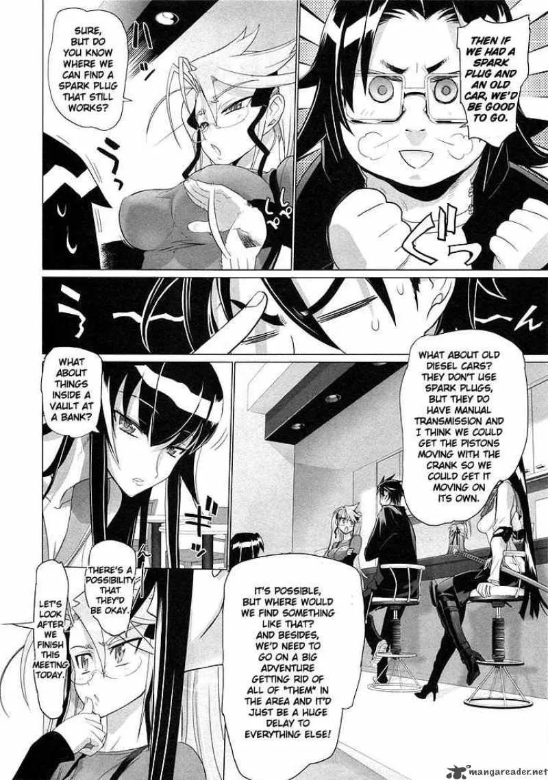 High School of the Dead Chapter 19 page 13