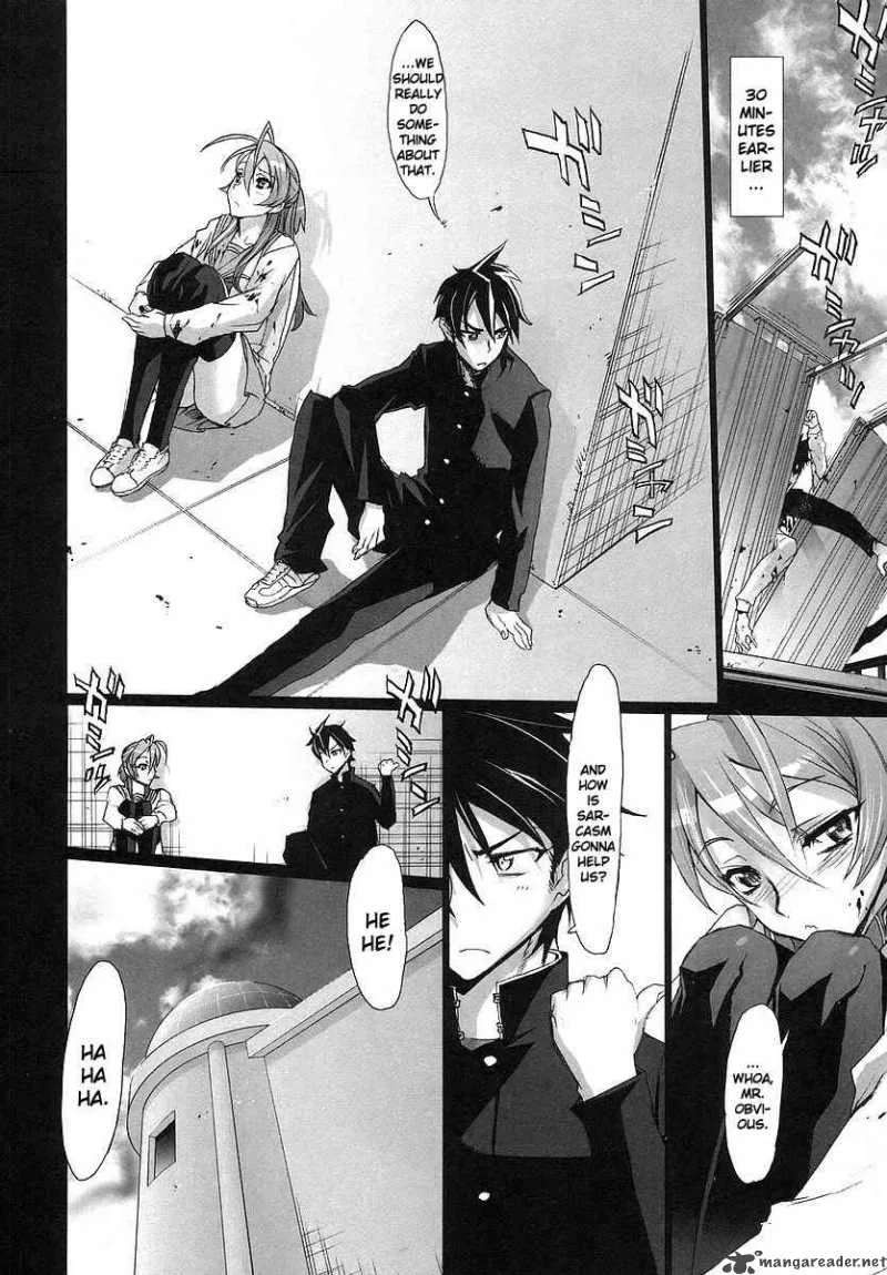 High School of the Dead Chapter 2 page 17