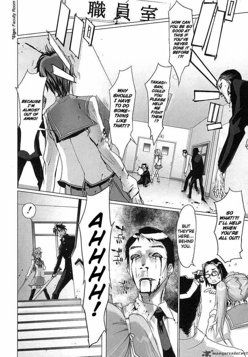 High School of the Dead Chapter 2 page 25