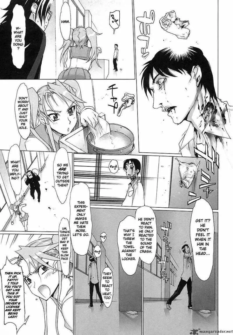 High School of the Dead Chapter 2 page 22