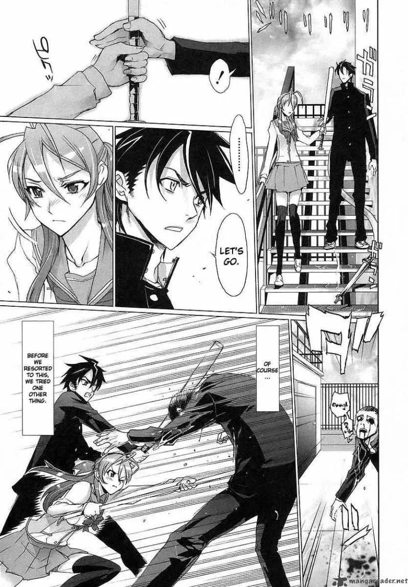High School of the Dead Chapter 2 page 16