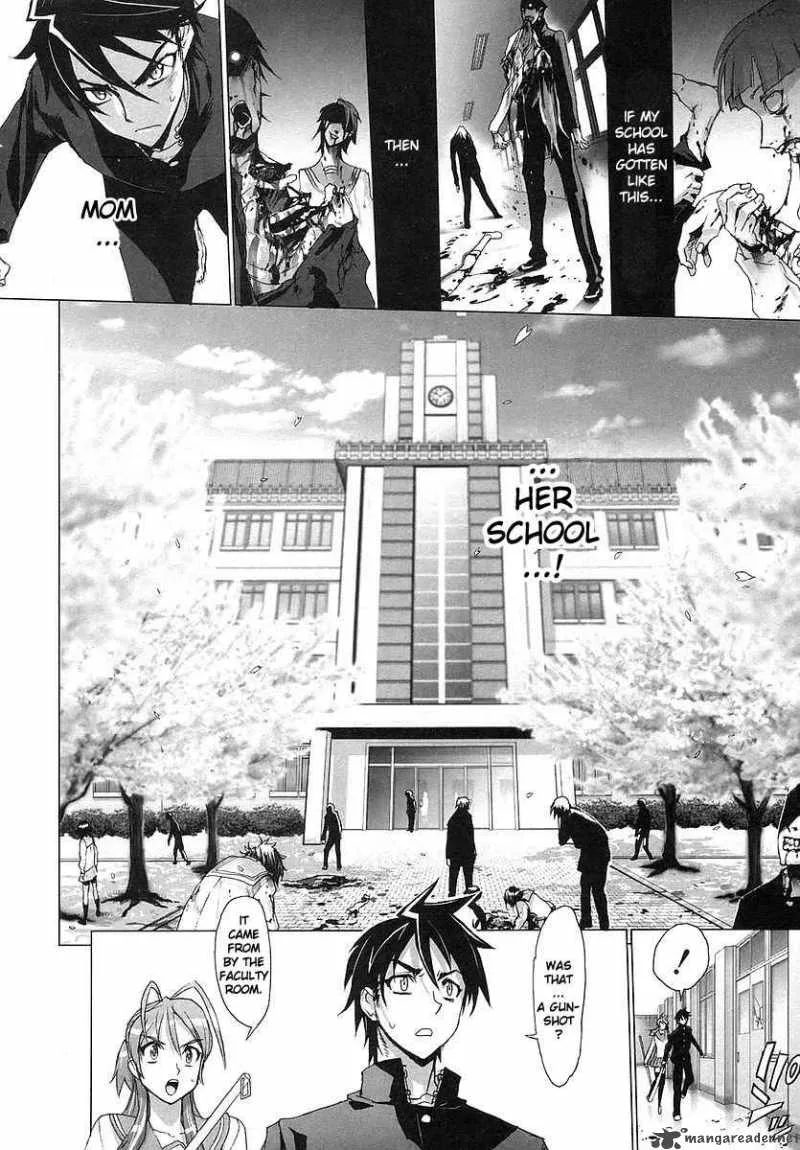 High School of the Dead Chapter 2 page 21
