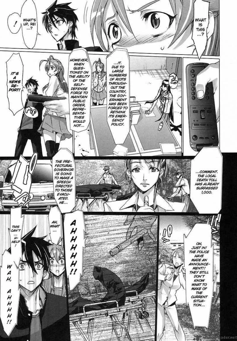 High School of the Dead Chapter 2 page 34